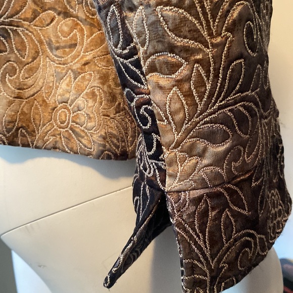 Tobias Plum Size 10 Slight shoulder padding Cotton Poly 3button - Picture 9 of 13